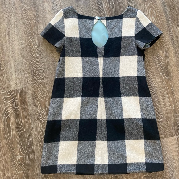 Nokomis Wool Plaid Shift Dress - Picture 6 of 12